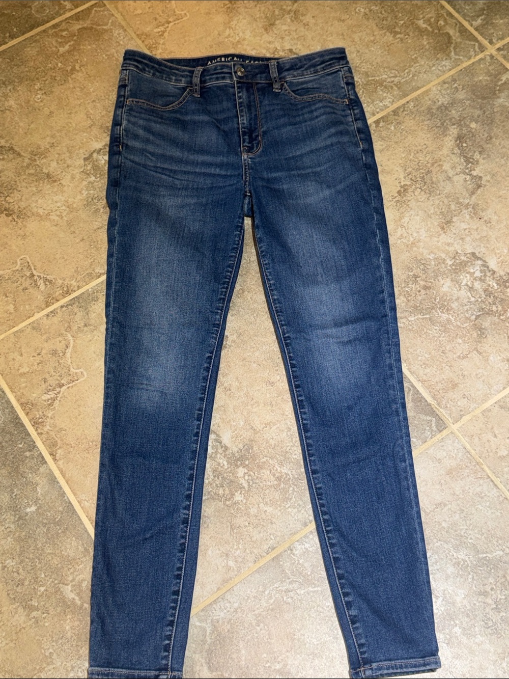American Eagle  Indigo Wash Skinny Jeans